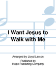I Want Jesus to Walk with Me - Rhythm Parts mini preview