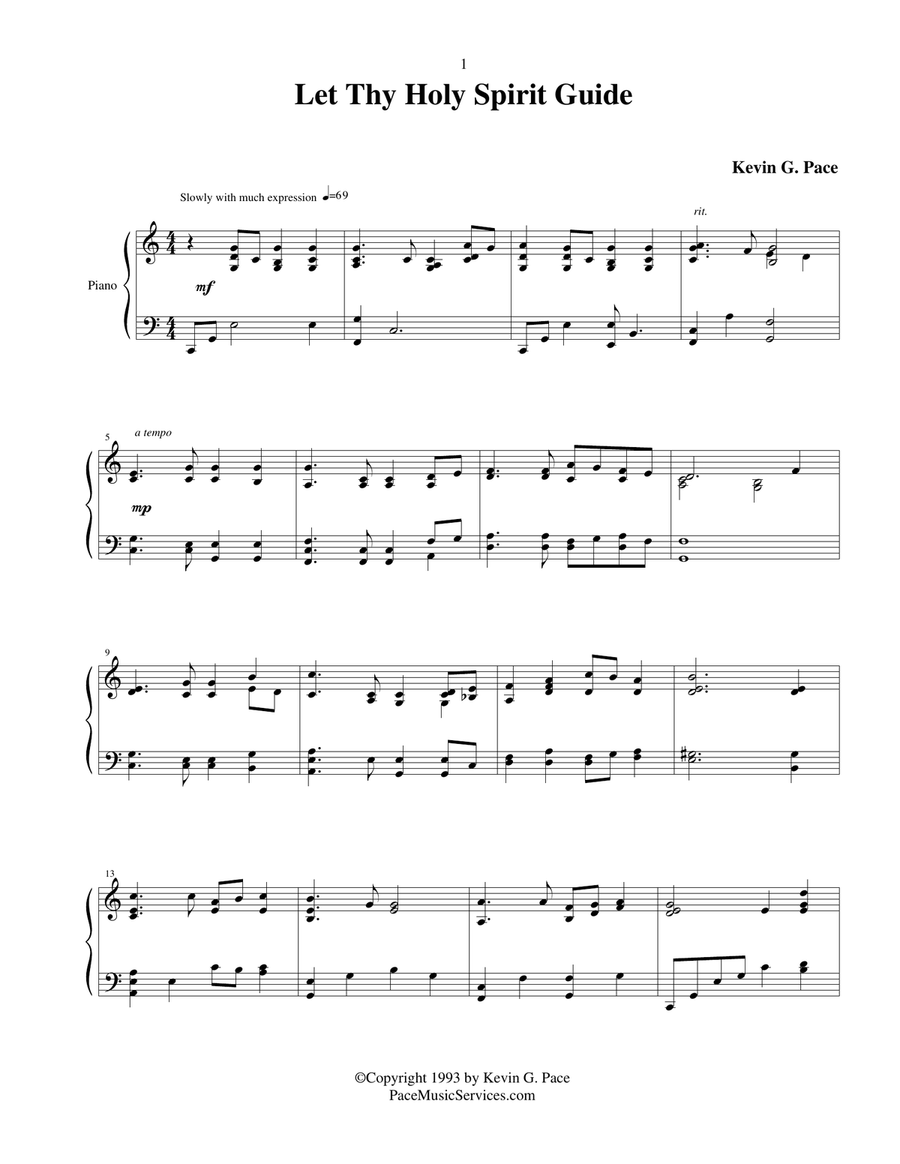 Sacred Piano Preludes - book 1 Piano Solo scores gallery preview page 4