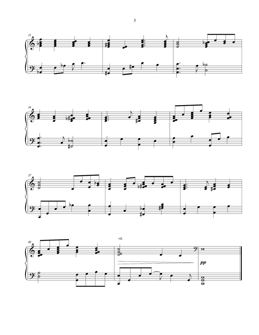 Sacred Piano Preludes - book 3 Piano Solo scores gallery preview page 6