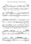 Reminescence of Mascagni's 
