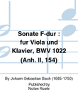Sonate F-dur