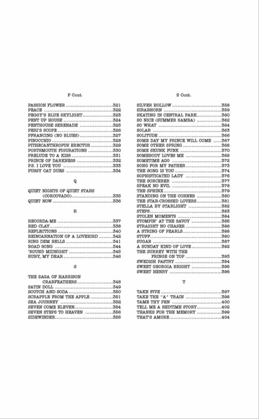 The Real Book – Volume I – Sixth Edition Bass Clef Instrument scores gallery preview page 6