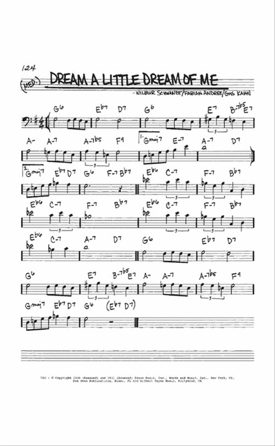 The Real Book – Volume I – Sixth Edition Bass Clef Instrument scores gallery preview page 9