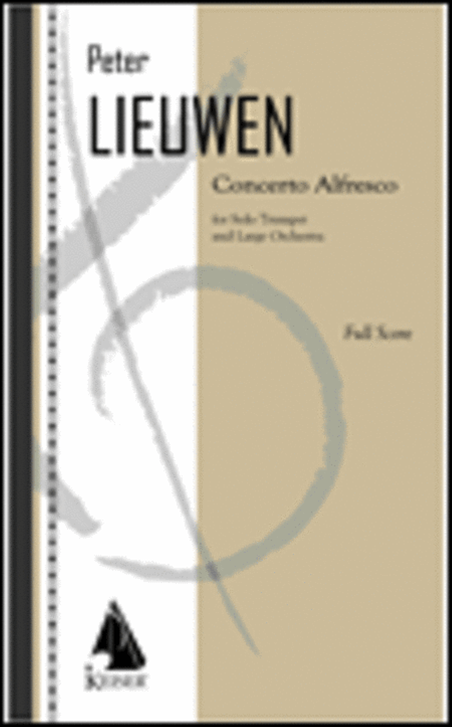 Concerto Alfresco for Trumpet and Large Orchestra - Full Score Score scores gallery preview page 1