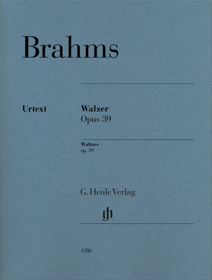 Waltzes Op. 39 Waltzes Op. 39 Piano Solo scores gallery preview page 1