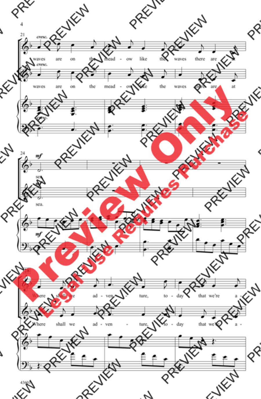 Pirate Story Pirate Story 2-Part scores gallery preview page 4