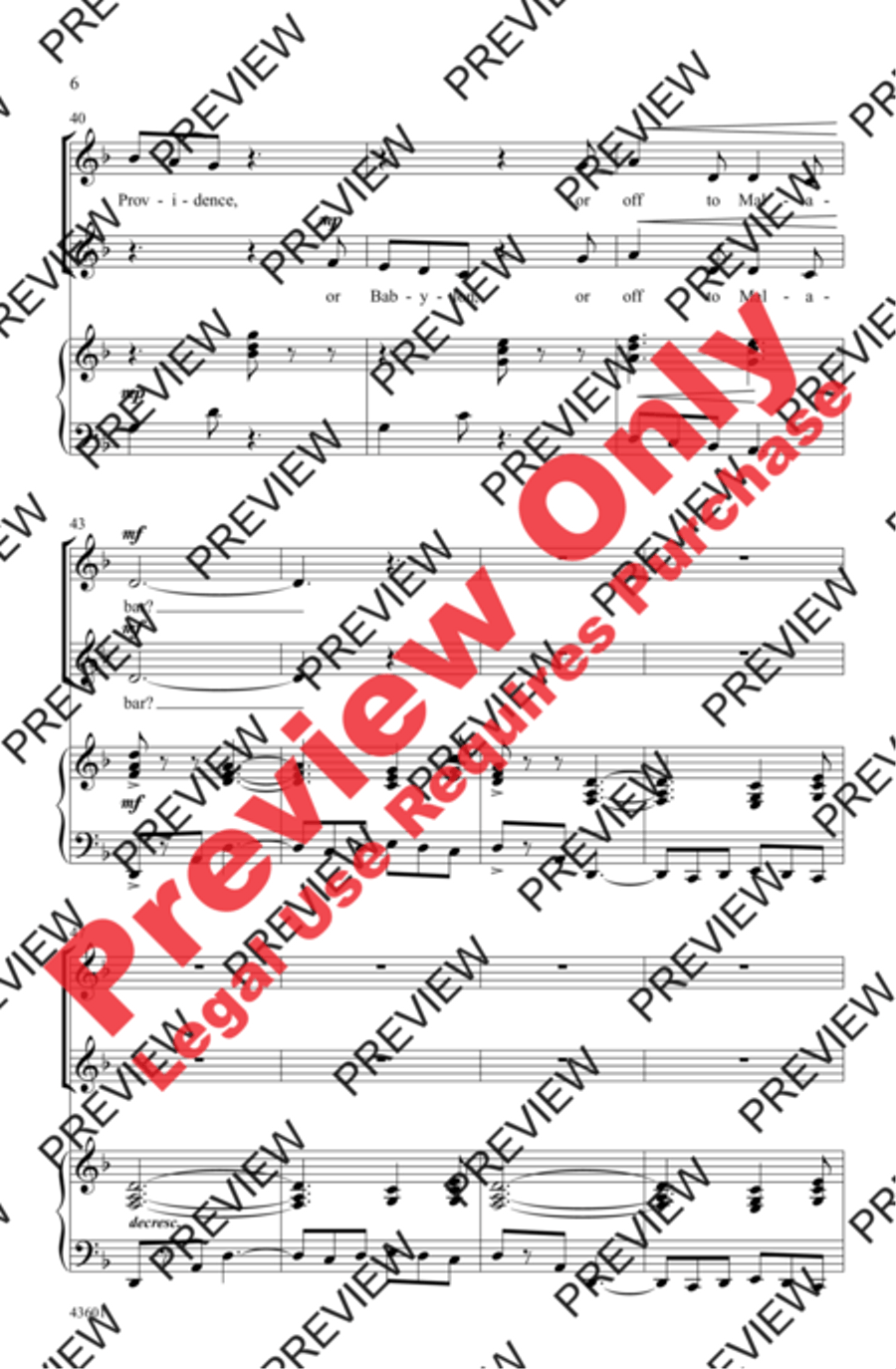 Pirate Story Pirate Story 2-Part scores gallery preview page 6