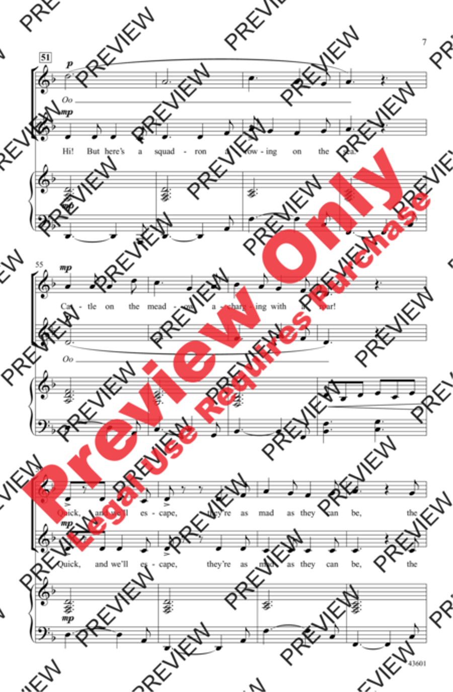 Pirate Story Pirate Story 2-Part scores gallery preview page 7
