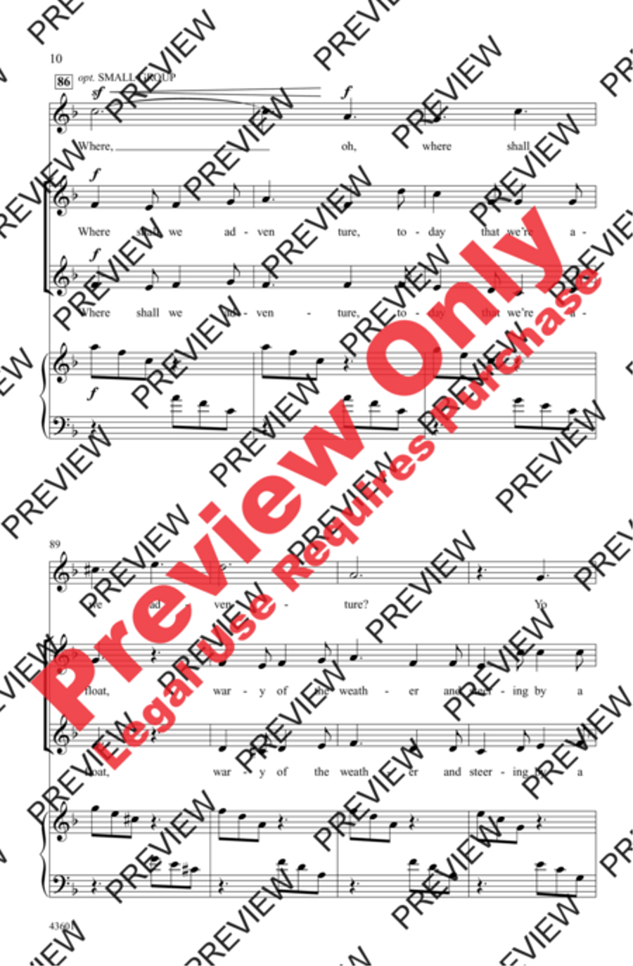 Pirate Story Pirate Story 2-Part scores gallery preview page 10