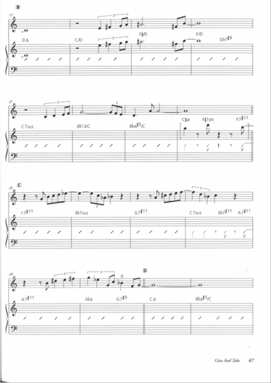 The Art of Comping The Art of Comping Piano Method scores gallery preview page 4