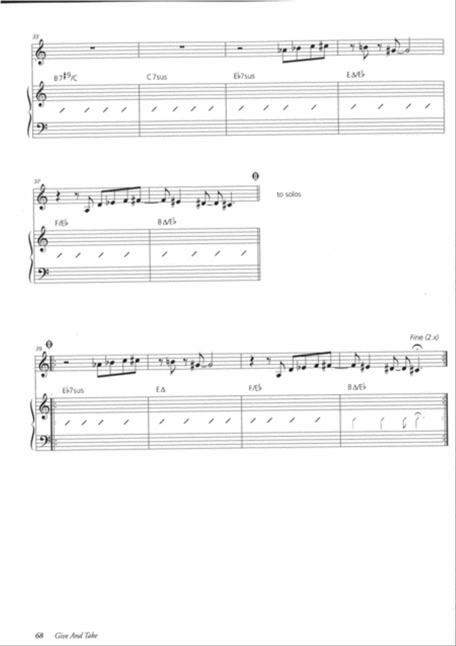 The Art of Comping The Art of Comping Piano Method scores gallery preview page 5