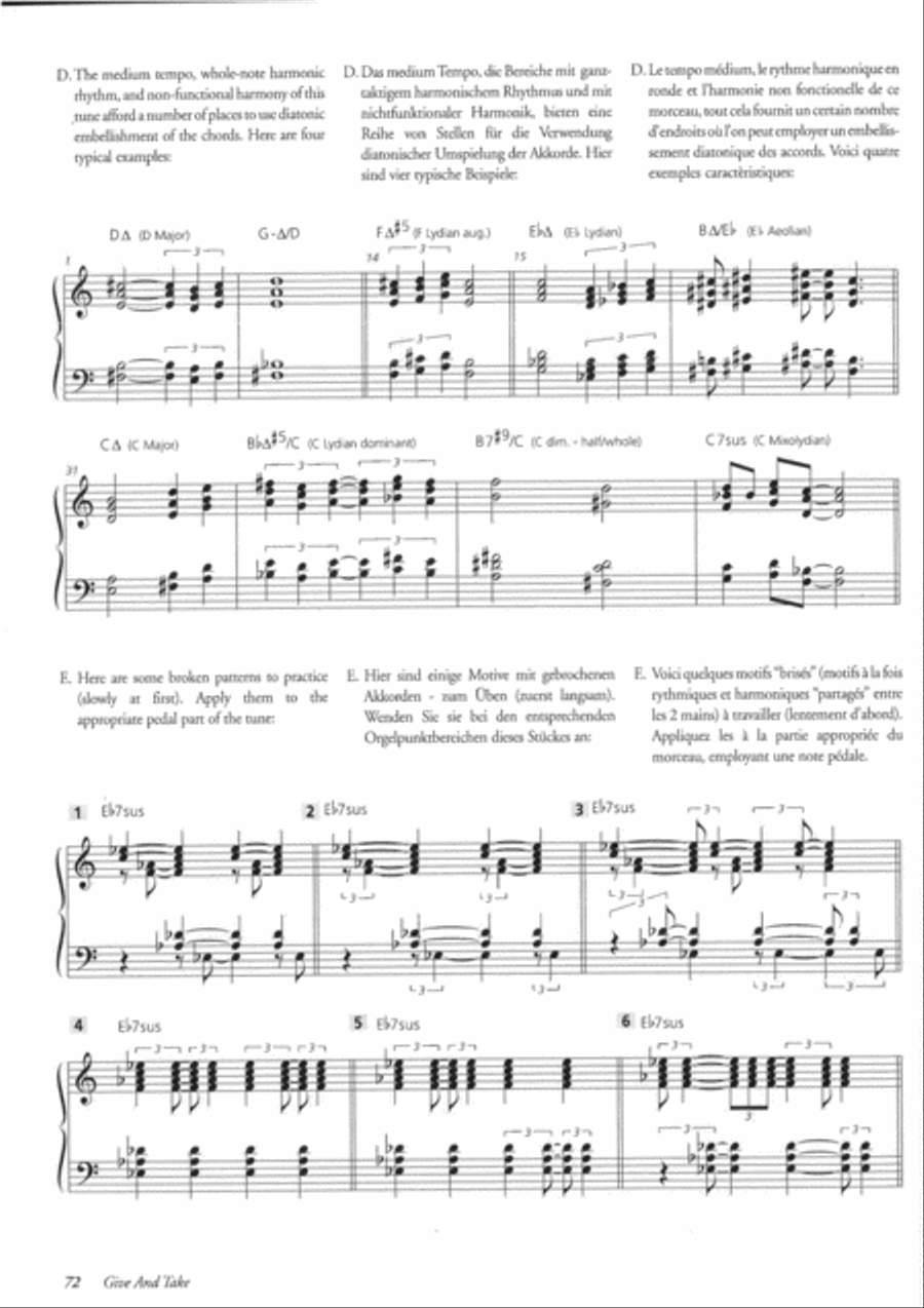 The Art of Comping The Art of Comping Piano Method scores gallery preview page 9