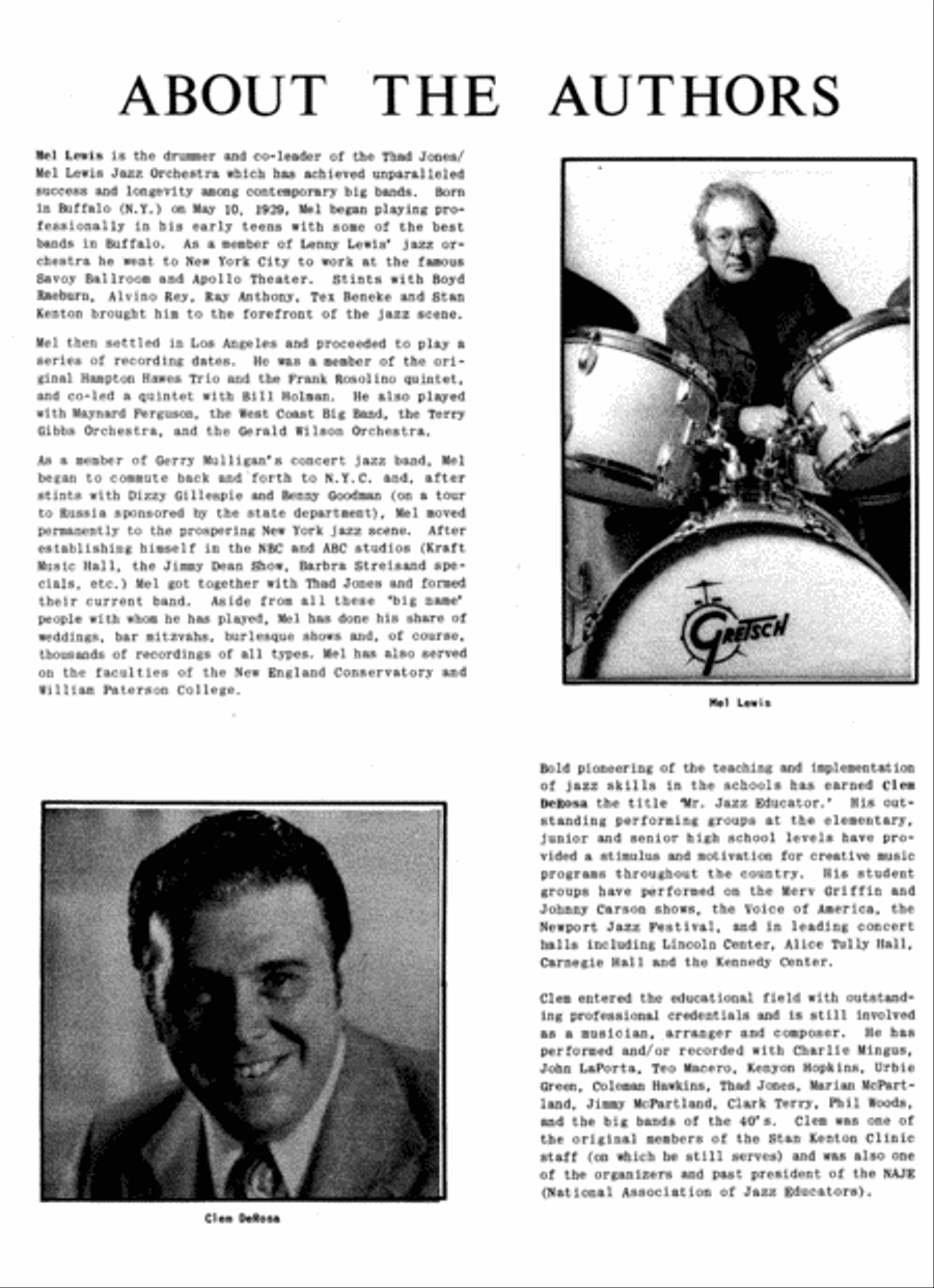 It's Time For The Big Band Drummer Drums scores gallery preview page 1