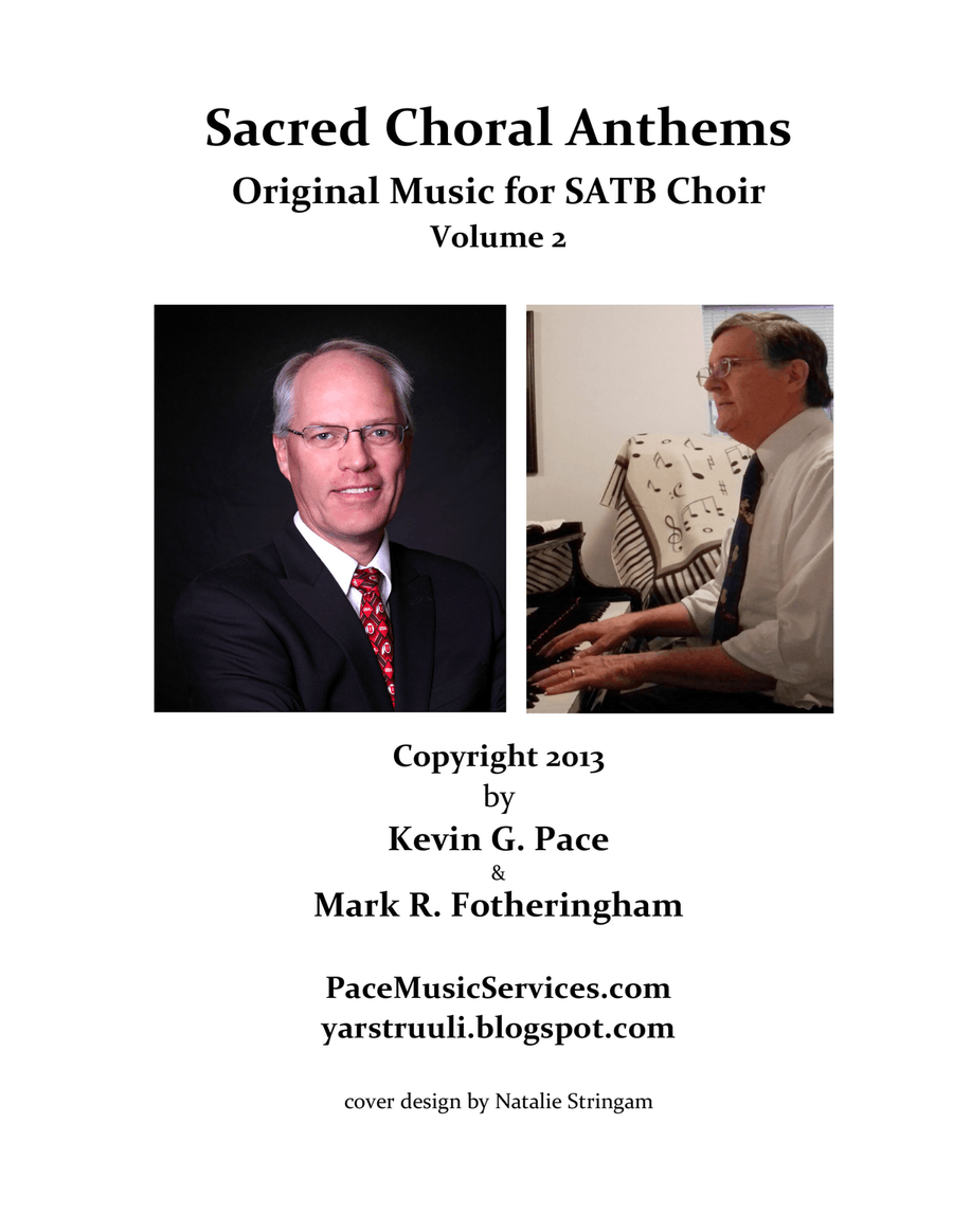 Sacred Choral Anthems 2: Original Music for SATB Choir (Volume 2) 4-Part scores gallery preview page 2