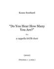 Do You Hear How Many You Are?