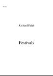 Richard Faith/László Veres : Festivals for Concert Band, set of complete woodwind parts