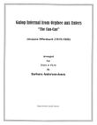 Galop Infernal From Orphee aux Enfers (The Can-Can)