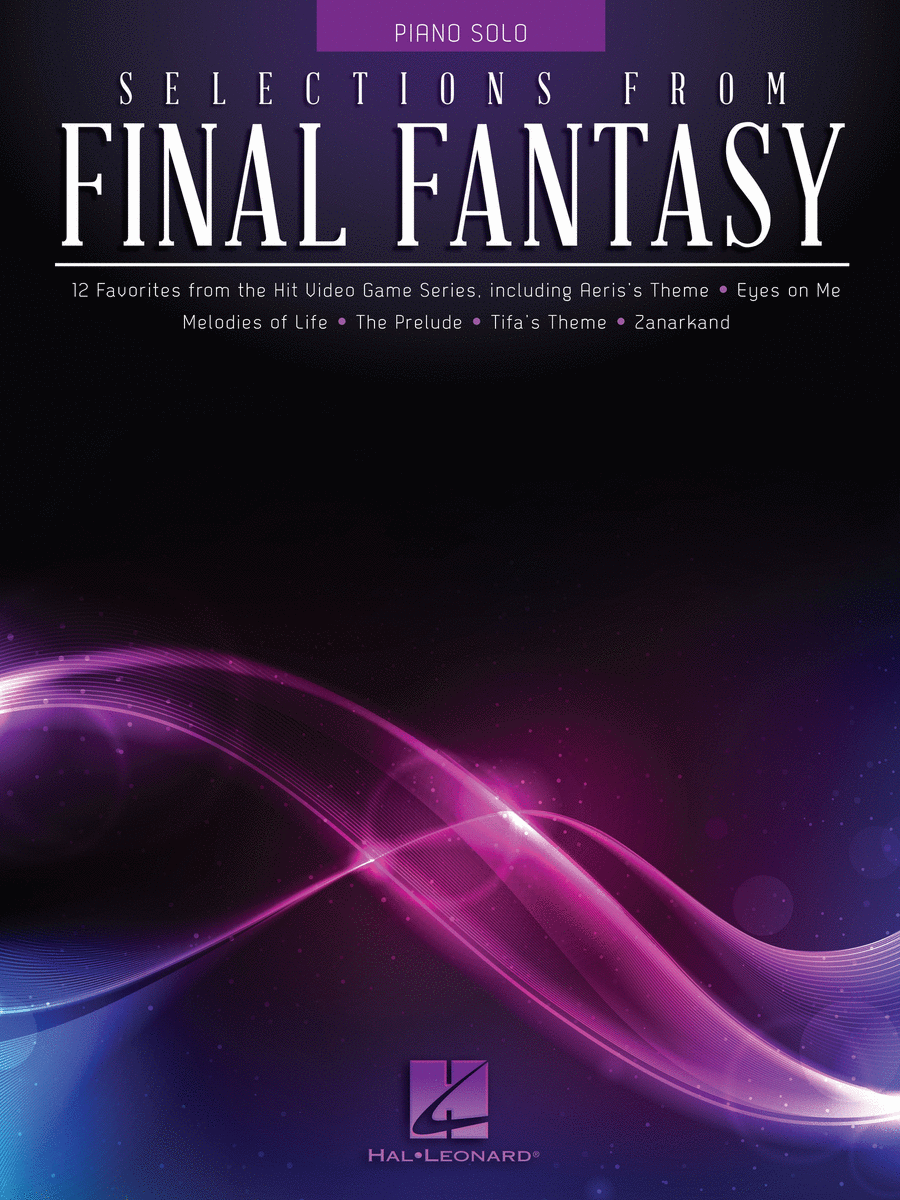 Selections from Final Fantasy Piano Solo scores gallery preview page 1