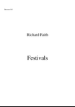 Richard Faith/László Veres : Festivals for concert band - bassoon I and II part