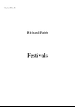 Richard Faith/László Veres: Festivals for concert band: Bb clarinet III part