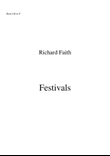 Richard Faith/László Veres: Festivals for concert band: horn I-II part