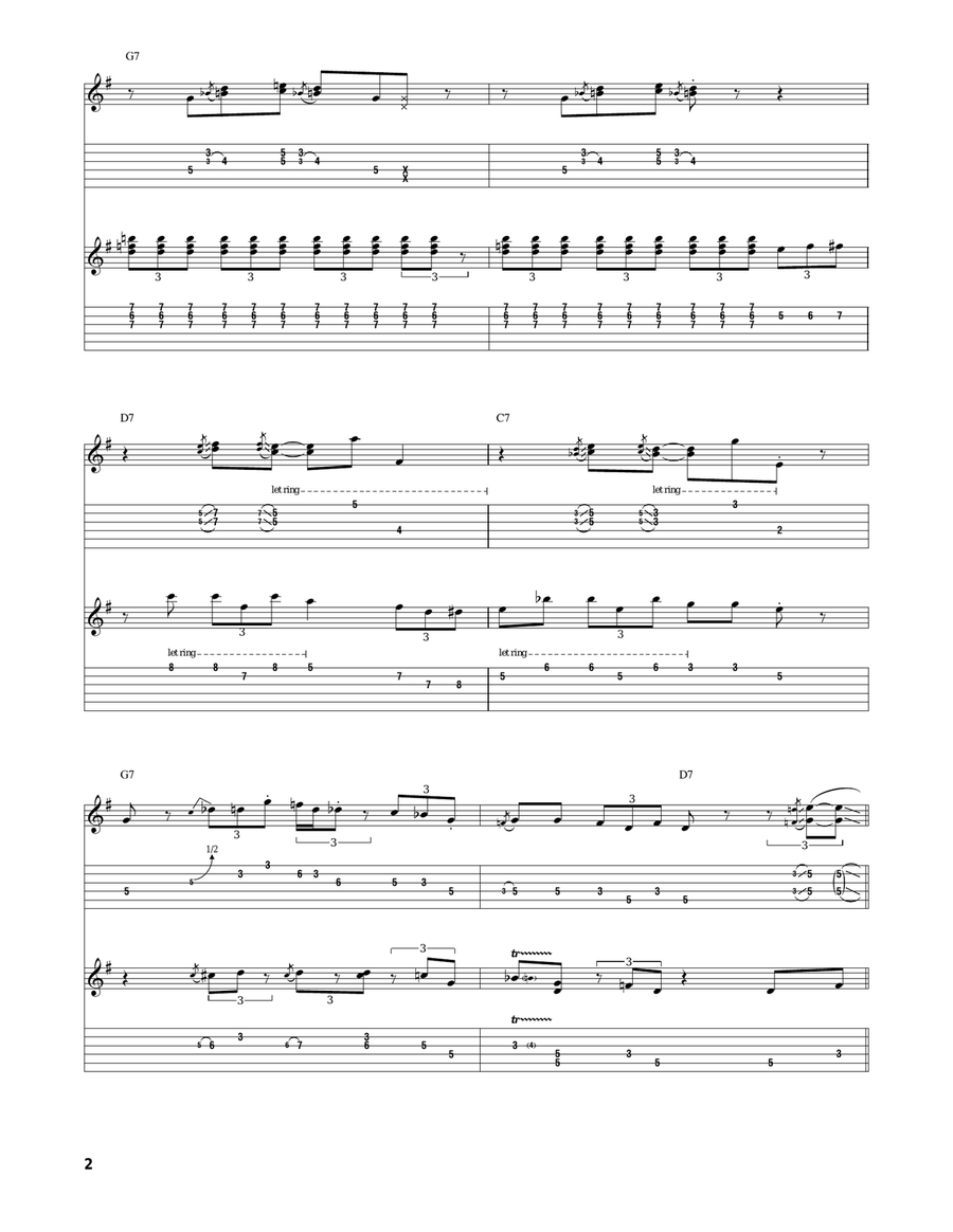 Blues With A Feeling Blues With A Feeling Acoustic Guitar scores gallery preview page 2
