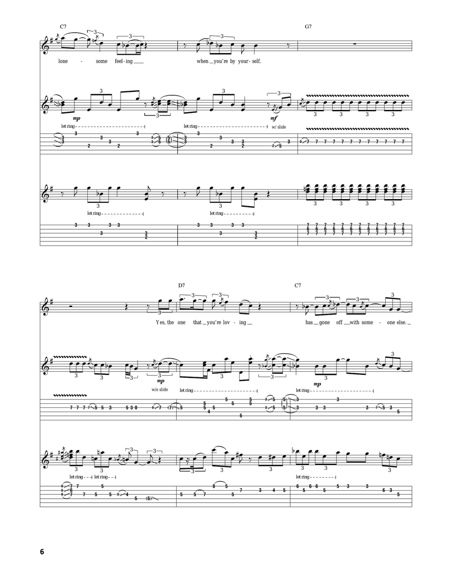 Blues With A Feeling Blues With A Feeling Acoustic Guitar scores gallery preview page 6
