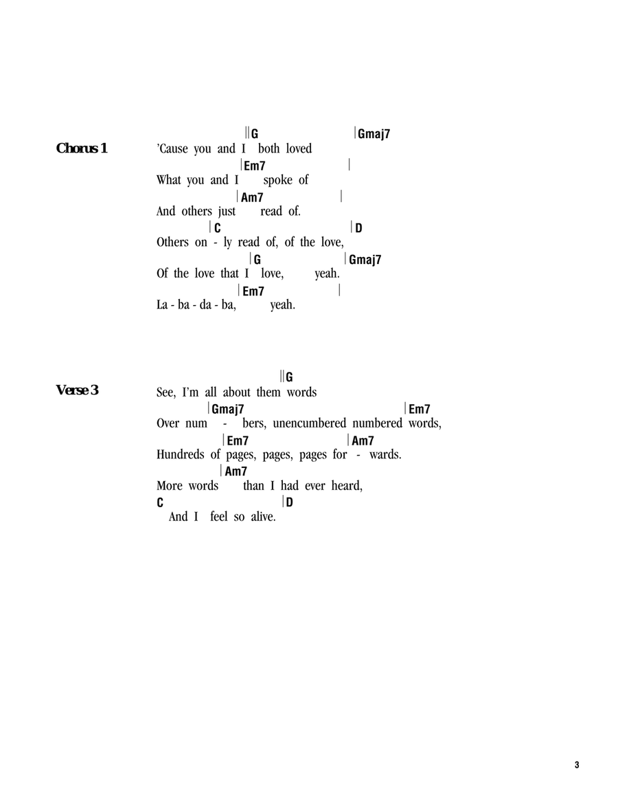 You and I Both You and I Both Ukulele scores gallery preview page 2