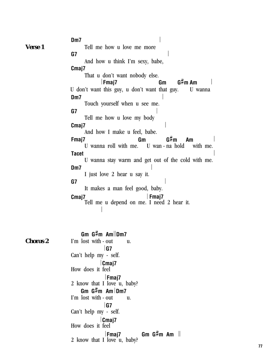 Lost Without U Lost Without U Ukulele scores gallery preview page 2
