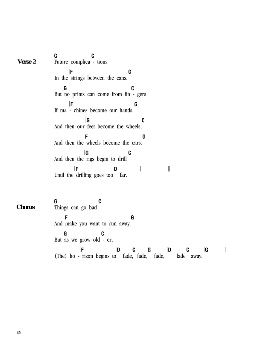 The Horizon Has Been Defeated Ukulele scores gallery preview page 2