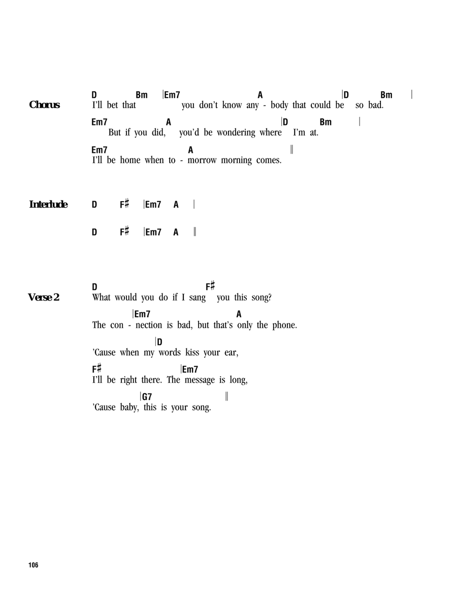 Tomorrow Morning Tomorrow Morning Ukulele scores gallery preview page 2