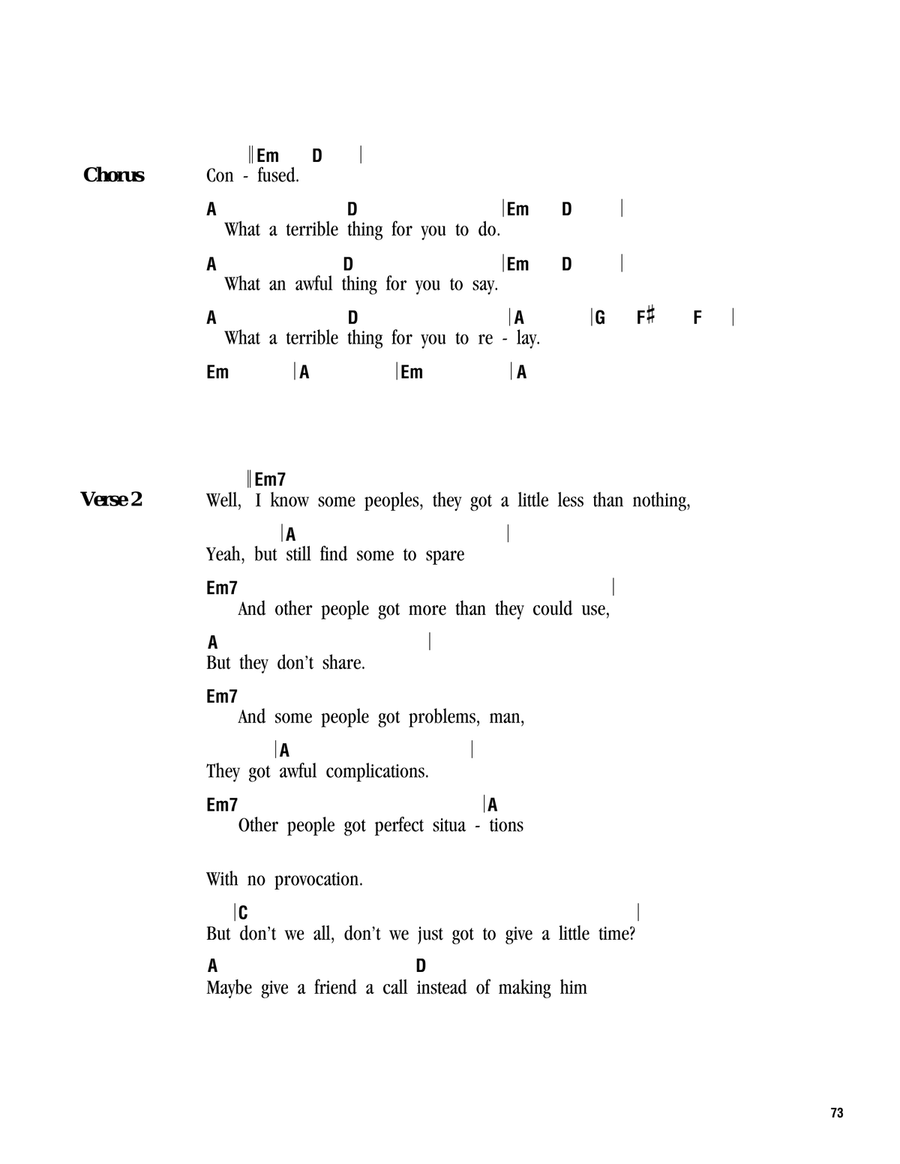 Middle Man Middle Man Ukulele scores gallery preview page 2