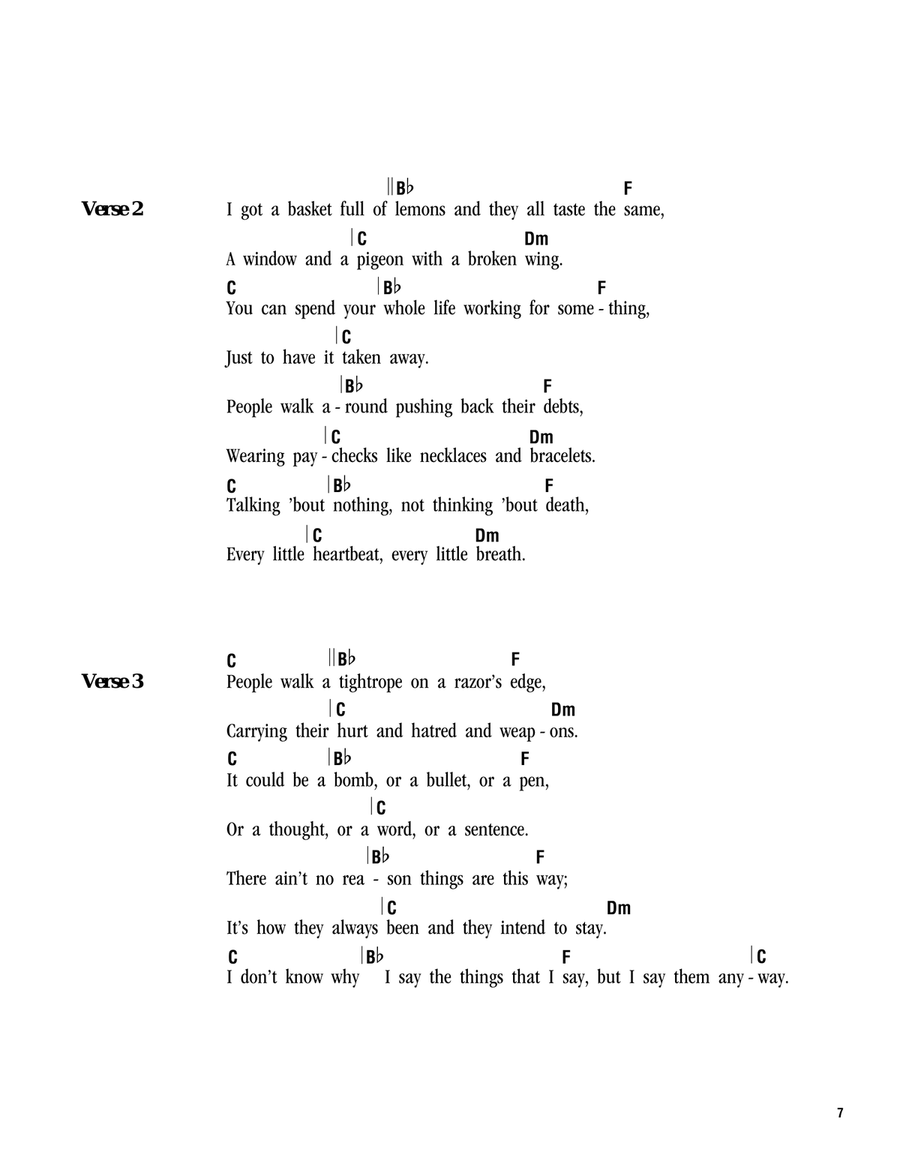 Ain't No Reason Ain't No Reason Ukulele scores gallery preview page 2