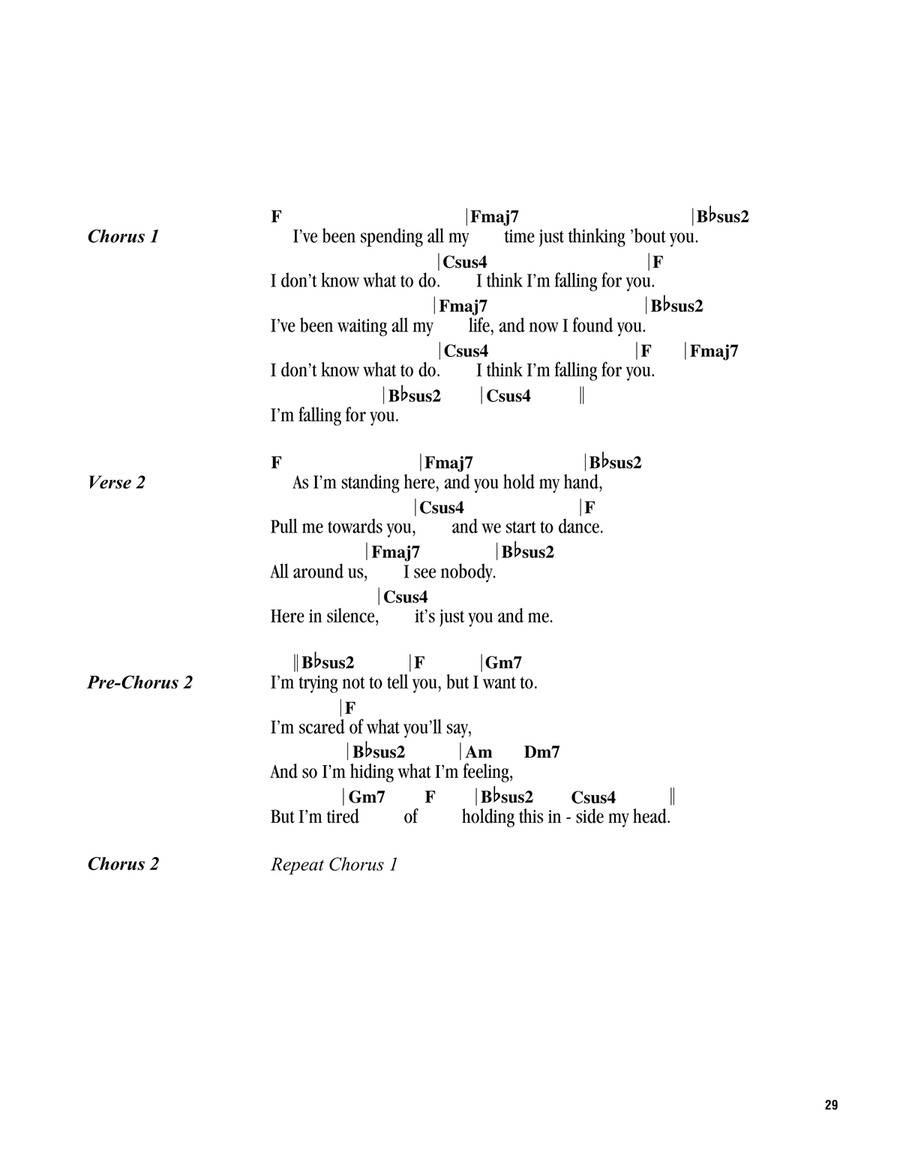 Fallin' For You Fallin' For You Ukulele scores gallery preview page 2
