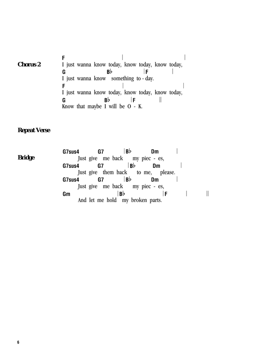 Be OK Be OK Ukulele scores gallery preview page 2