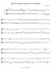 Duet for Flute and Guitar in D Major