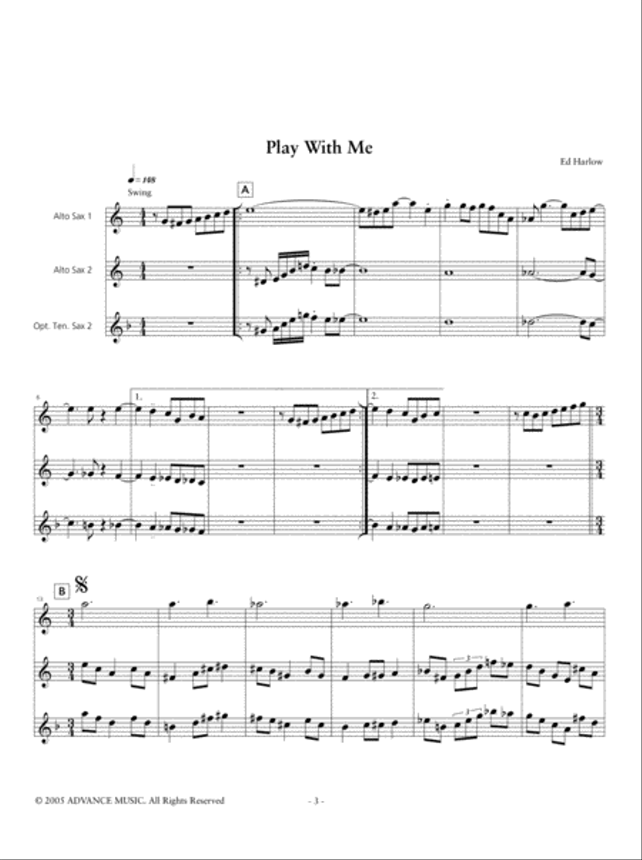 7 Duets for Saxophone 7 Duets for Saxophone Woodwind Duet scores gallery preview page 2