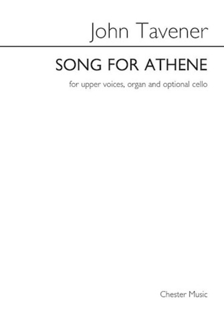 Song for Athene Song for Athene SSAA scores gallery preview page 1