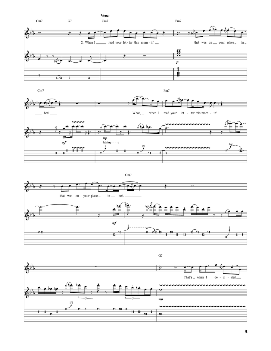 I Got A Mind To Give Up Living Acoustic Guitar scores gallery preview page 3