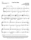 I Am Not Alone (arr. Heather Sorenson) - Piano