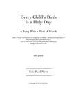 Every Child's Birth Is a Holy Day