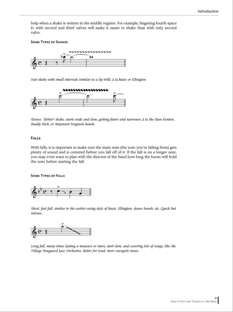 How to Play Lead Trumpet in a Big Band A Trumpet scores gallery preview page 3