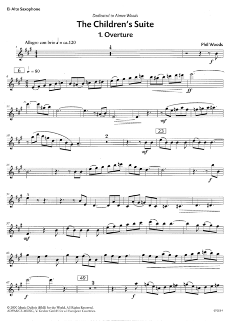 The Children's Suite The Children's Suite Small Ensemble scores gallery preview page 2