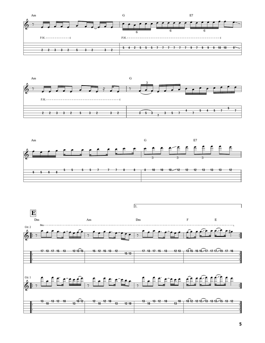 Dance Of Spring Dance Of Spring Acoustic Guitar scores gallery preview page 5