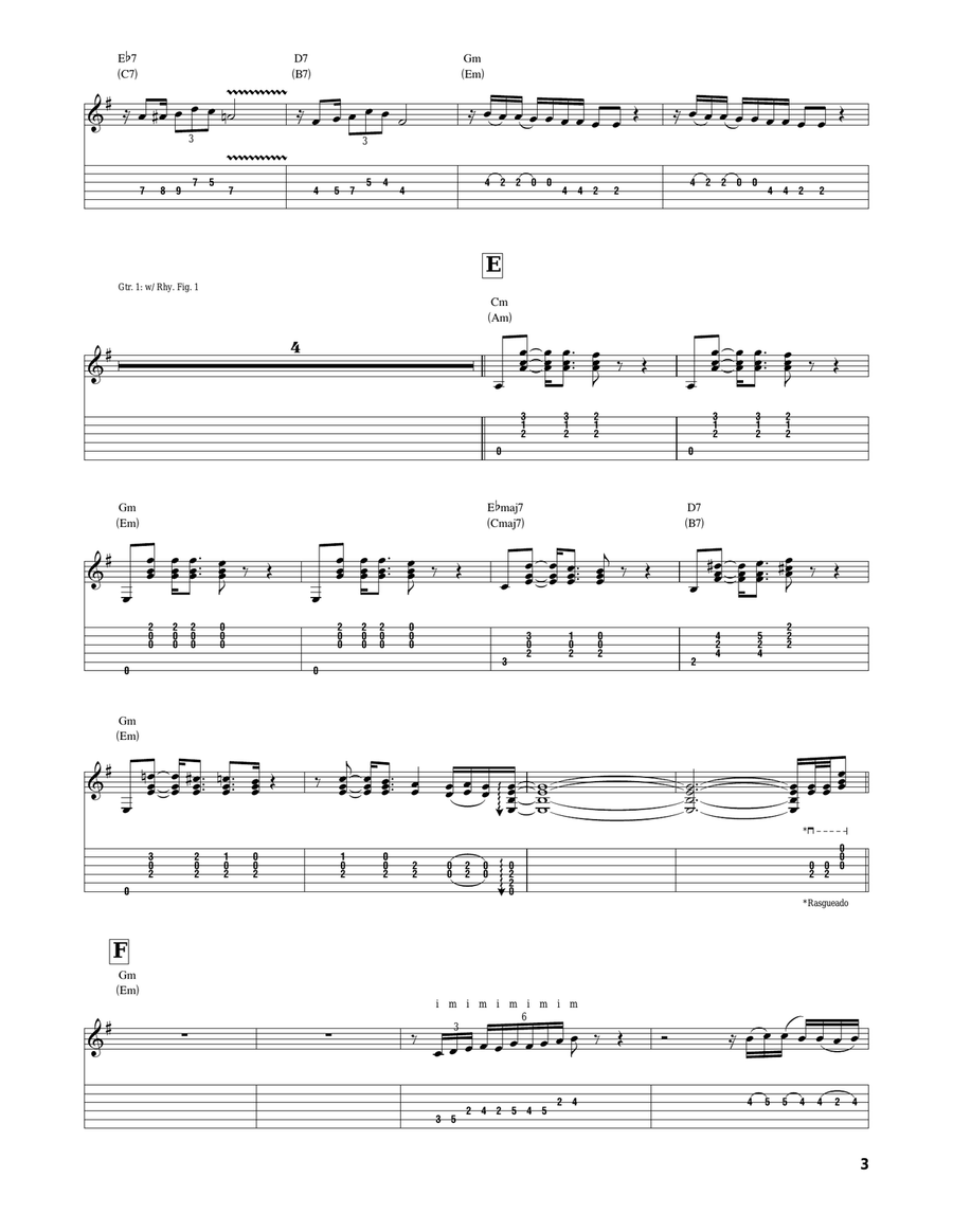 Cafe Mocha Cafe Mocha Acoustic Guitar scores gallery preview page 3