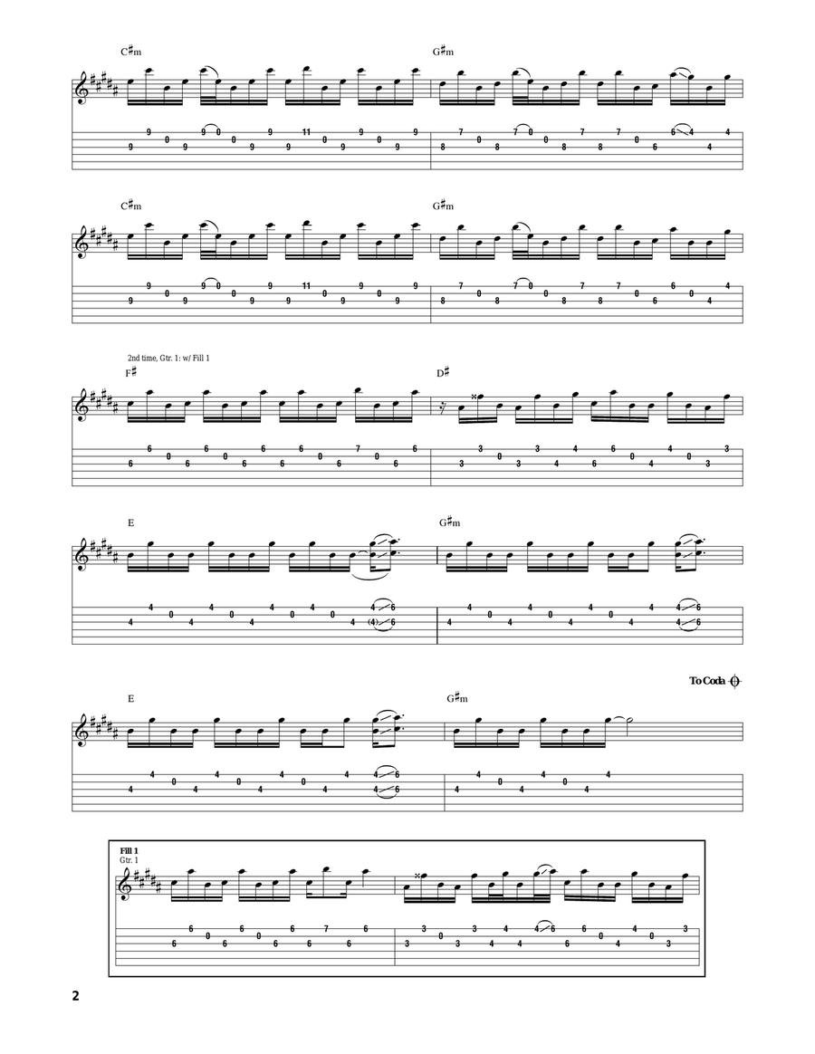 Virtue Virtue Acoustic Guitar scores gallery preview page 2