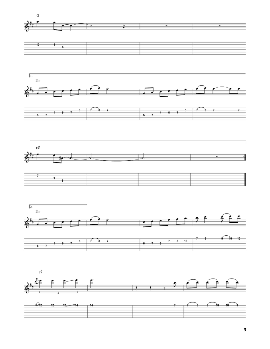Luna Llena Luna Llena Acoustic Guitar scores gallery preview page 3