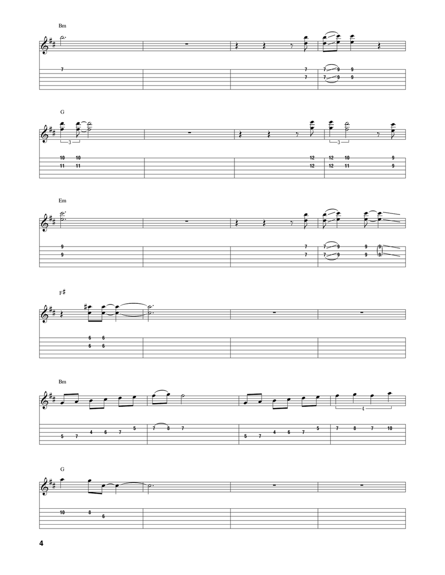 Luna Llena Luna Llena Acoustic Guitar scores gallery preview page 4