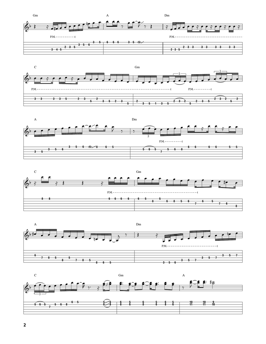 Tempest Tempest Acoustic Guitar scores gallery preview page 2