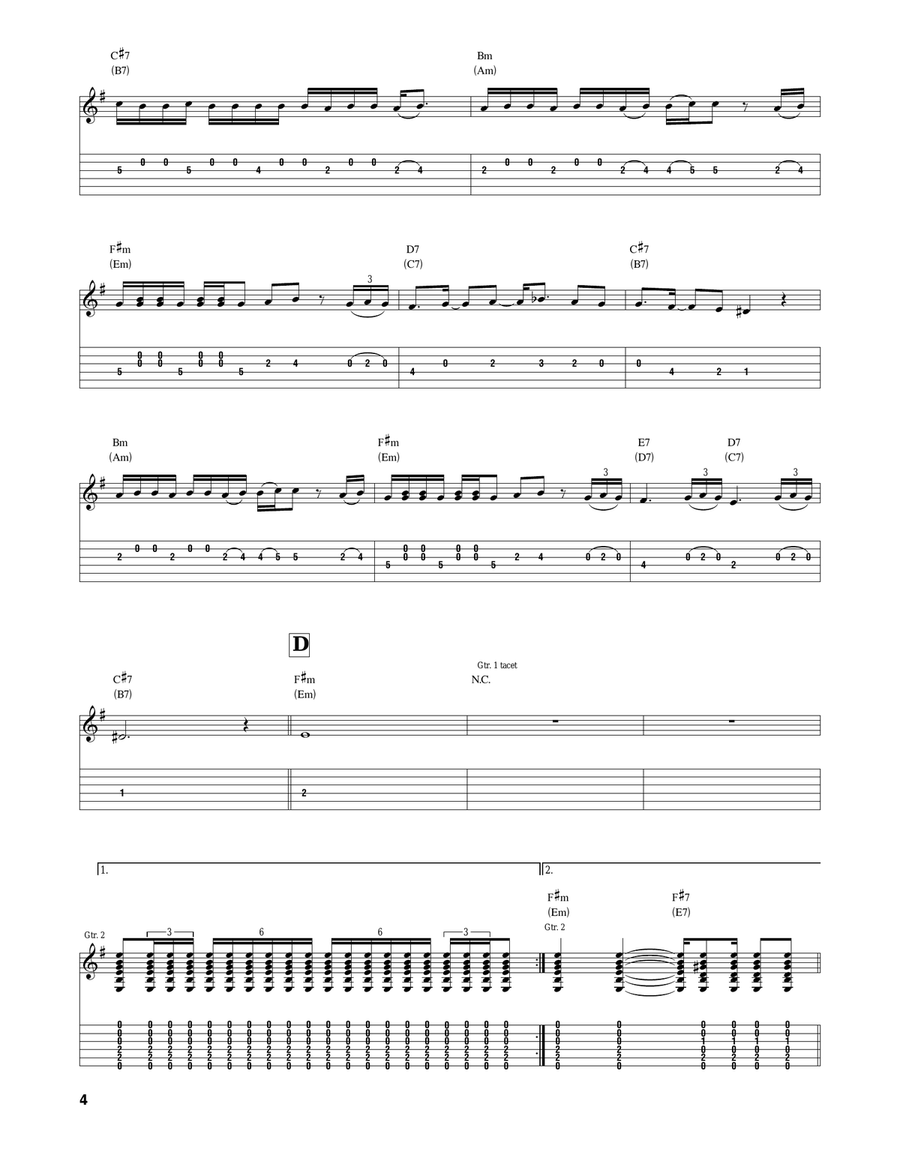 Switchback Switchback Acoustic Guitar scores gallery preview page 4